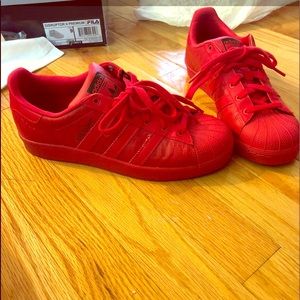Red adidas